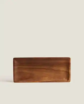 ZARA HOME Bandeja madeira pequena promoção