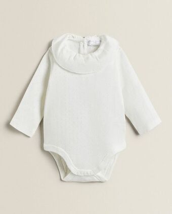 ZARA HOME Body rendilhado algodão promoção