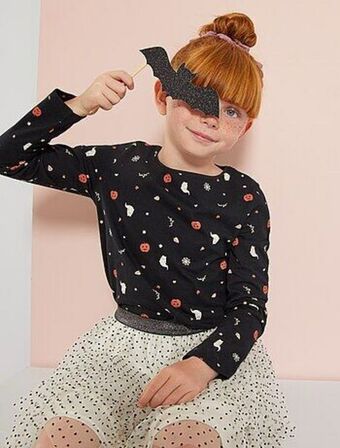 Kiabi T-shirt estampada promoção