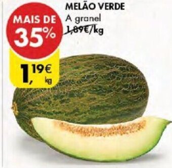 Pingo Doce Melao verde a granel 1kg promoção