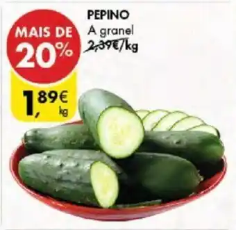 Pepino a granel 1kg