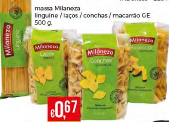 Bolama Massa Milaneza 500g promoção