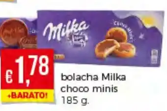 Bolama Bolacha Milka Choco Minis 185g promoção
