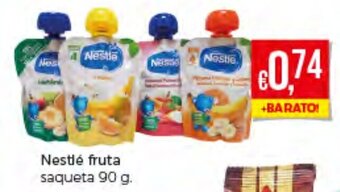 Bolama Nestlé Fruta Saqueta 90g promoção