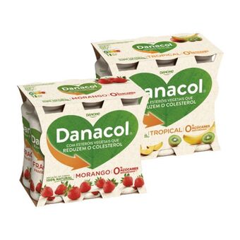 ALDI Danacol morango/ frutos exóticos promoção