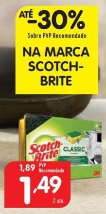Esponja scotch-brite