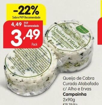 Minipreço Queijo de cabra campainha promoção