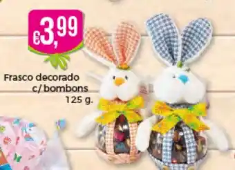 Bolama Frasco Decorado C/Bombons 125g promoção