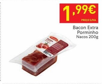 Recheio Bacon porminho promoção