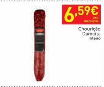 Recheio Chouriço damatta promoção