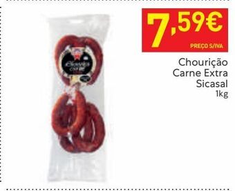 Recheio Chouriço sicasal promoção