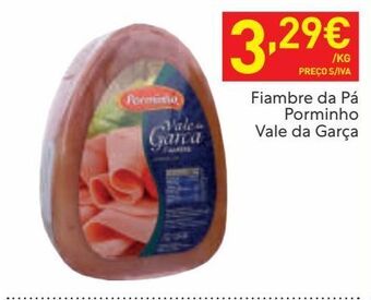 Recheio Presunto porminho promoção