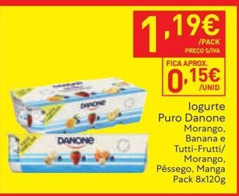 Recheio Iogurte danone promoção