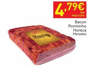 Recheio Bacon porminho promoção