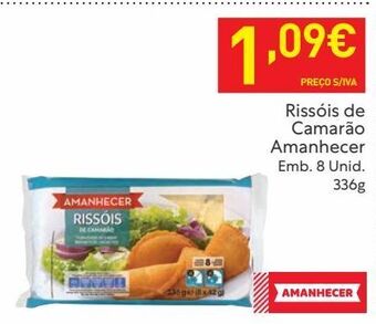 Recheio Rissóis amanhecer promoção