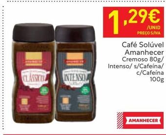 Recheio Café solúvel amanhecer promoção