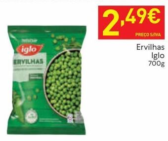 Ervilhas verdes iglo