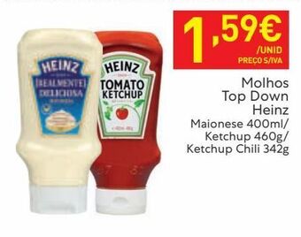 Recheio Molhos heinz promoção