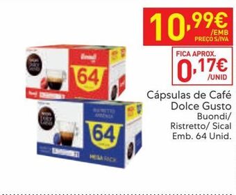 Recheio Cápsulas de café dolce gusto promoção