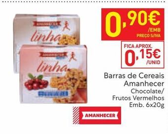 Recheio Cereais amanhecer promoção