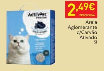 Recheio Areia para gato activpet promoção