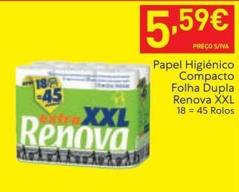 Recheio Papel higiênico renova promoção