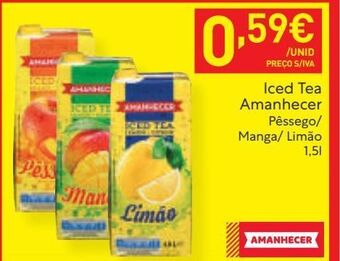 Recheio Chá gelado amanhecer promoção