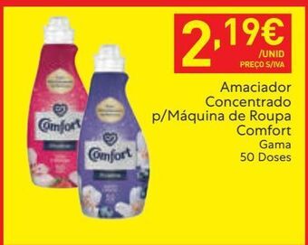 Amaciador comfort