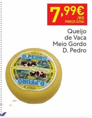 Recheio Queijos d. pedro promoção