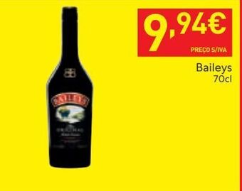 Recheio Licor baileys promoção