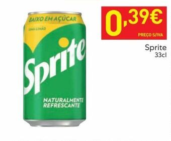 Recheio Refrescos sprite promoção