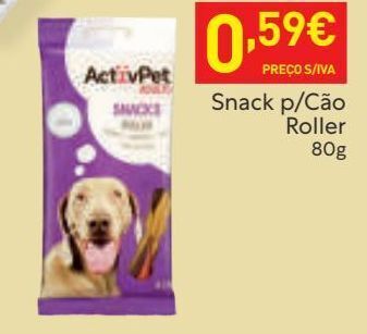 Recheio Ração para cães activpet promoção