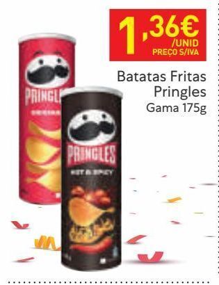 Recheio Batata chips pringles promoção