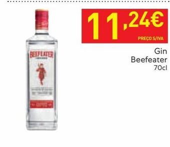 Recheio Gin beefeater promoção