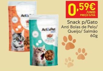 Recheio Ração para gatos activpet promoção