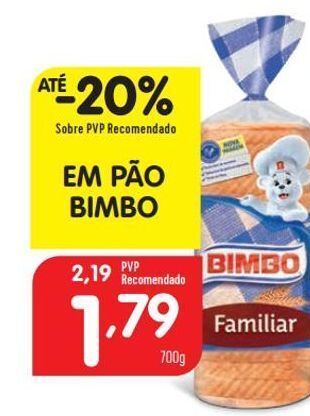 Minipreço Pão de forma bimbo promoção