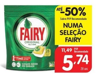 Minipreço Detergente fairy promoção