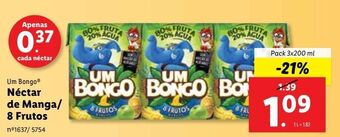 Lidl Néctar um bongo promoção