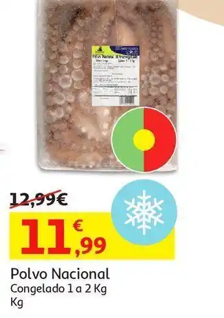 Auchan Polvo nacional 1.0-2.0kg promoção