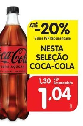 Minipreço Coca cola zero promoção