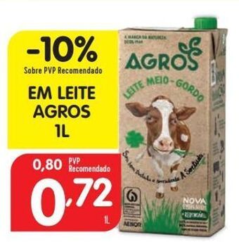 Minipreço Leite agros promoção