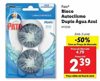 Lidl Pastilhas para wc pato promoção