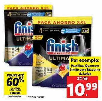 Lidl Limpadores finish promoção