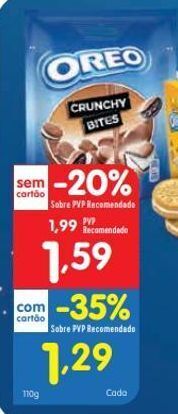 Minipreço Bolacha recheada oreo promoção