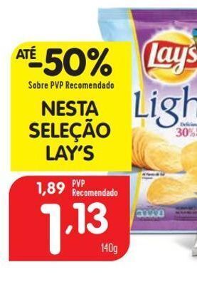 Minipreço Batata chips lay's promoção