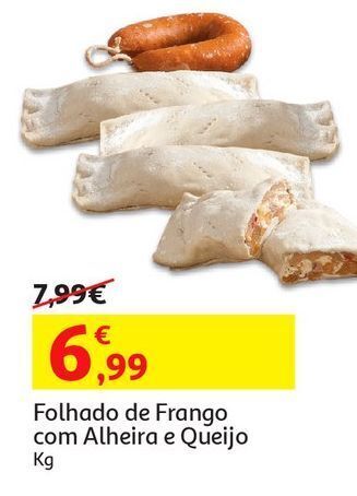Auchan Folhado frango promoção