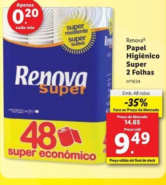 Lidl Papel higiênico renova promoção