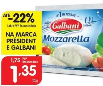 Minipreço Mussarela galbani promoção