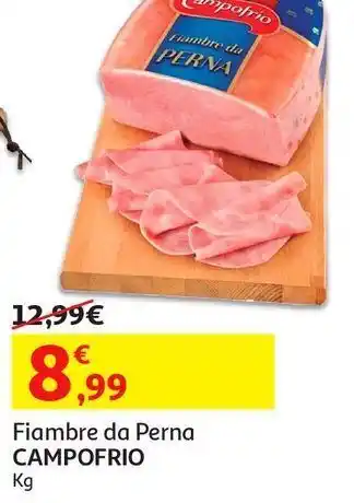 Auchan Fiambre da perna campofrio promoção
