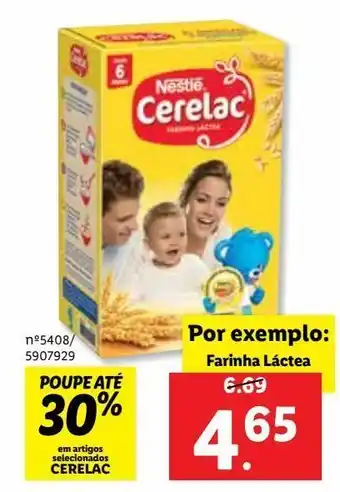 Lidl Farinha nestlé promoção